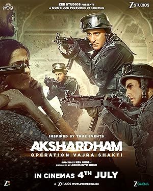 دانلود فيلم Akshardham: Operation Vajra Shakti 2025 | آکشاردهام: عملیات واژرا شاکتی