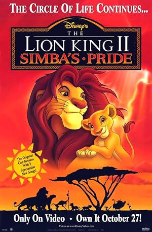 دانلود فيلم The Lion King II: Simba’s Pride 1998 | شیر شاه 2: غرور سیمبا