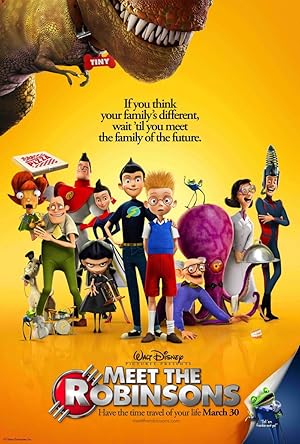 دانلود فيلم Meet the Robinsons 2007 | ملاقات با خانواده رابینسون
