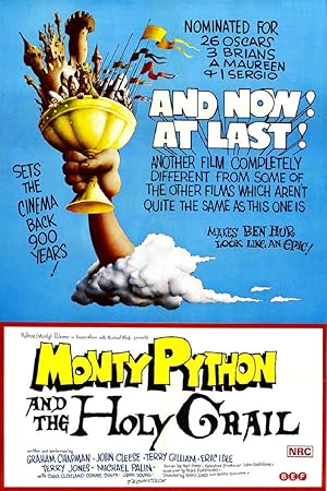 دانلود فيلم Monty Python and the Holy Grail 1975 | مانتی پایتون و جام مقدس