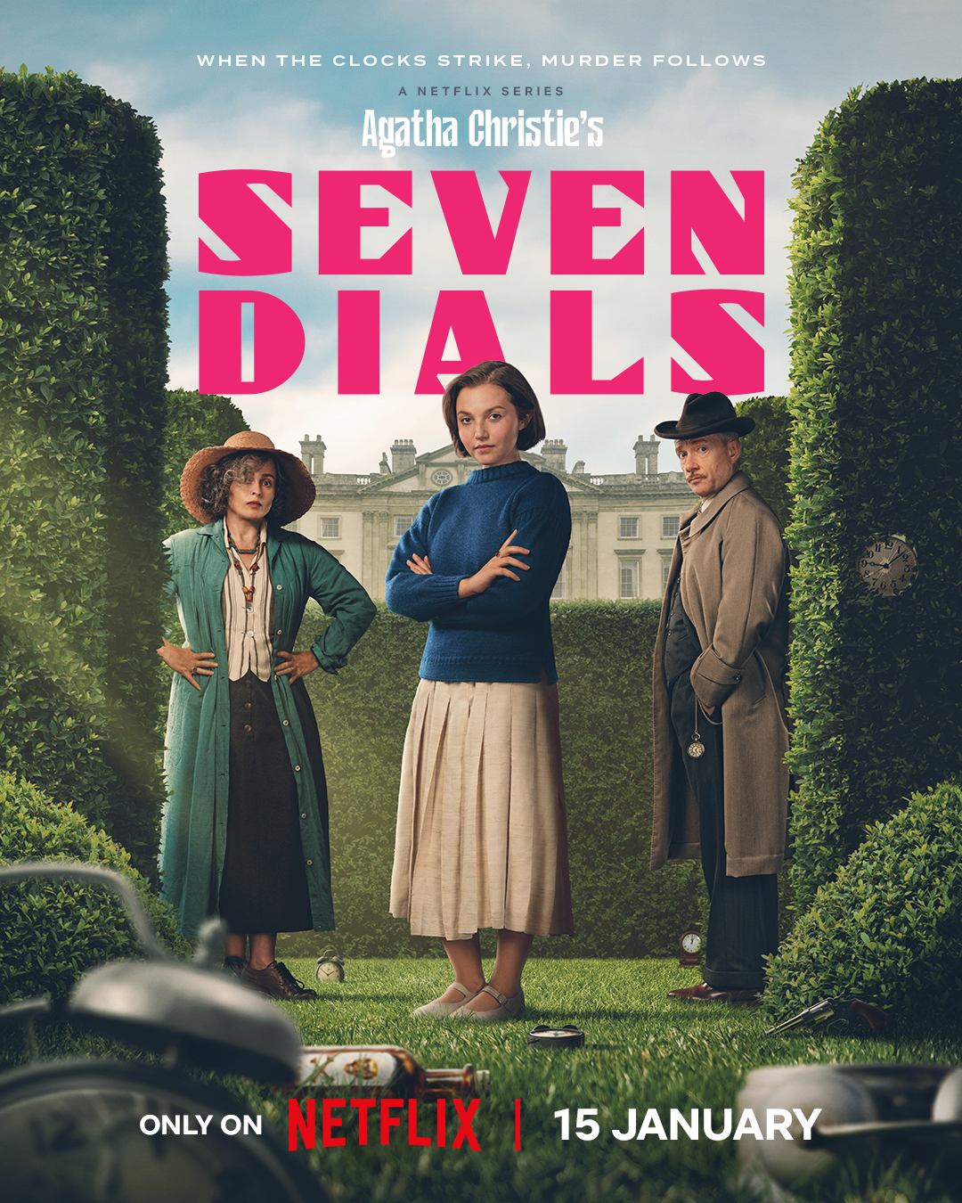 دانلود سريال Agatha Christie’s Seven Dials 2026 | راز هفت ساعت