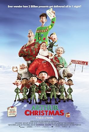 دانلود فيلم Arthur Christmas 2011 | آرتور کریسمس