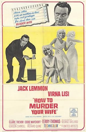 دانلود فيلم How to Murder Your Wife 1965 | چگونه همسر خود را به قتل برسانیم