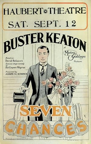 دانلود فيلم Seven Chances 1925 | هفت شانس