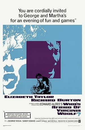 دانلود فيلم Who’s Afraid of Virginia Woolf? 1966 | چه کسی از ویرجینیا وولف می‌ترسد؟