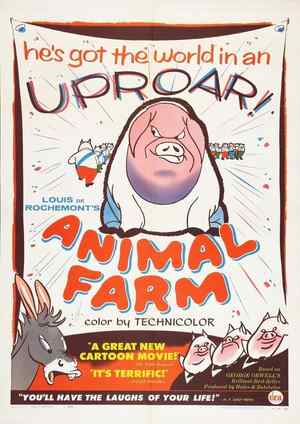 دانلود فيلم Animal Farm 1954 | مزرعه حیوانات